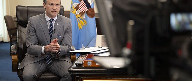 Secretary of Defense Pete Hegseth
