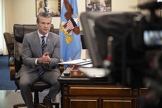 Secretary of Defense Pete Hegseth